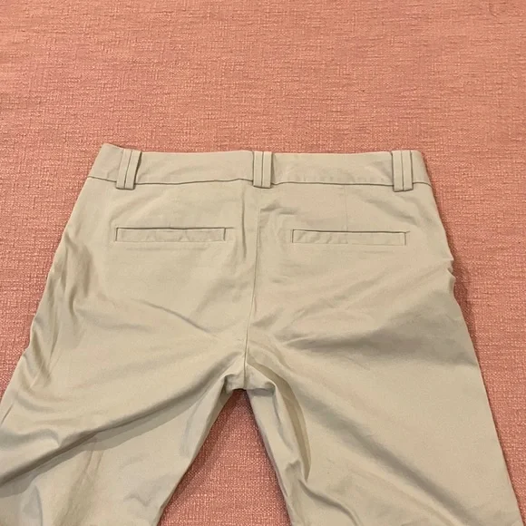 Banana Republic size 2 W31L30.75 rise 8 light beige / natural wm’s pant Trousers - Picture 11 of 16